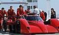 Toyota präsentiert den legendären Le Mans Rennwagen GT One mit Formel-1-Pilot Timo Glock am Steuer beim AvD-Oldtimer-Grand-Prix am Nürburgring. Foto: Auto-Reporter/Toyota